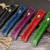 Pen Bag Personality Retro Pure Handmade First Layer Leather Pen Case Protective Cover(Carved Skin Black)