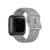 23mm Color Buckle Silicone Wrist Strap Watch Band for Fitbit Versa 2 / Versa / Versa Lite / Blaze, Size: L(Gray)