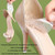 GEL Particle Shock-absorbing Anti-wear Foot Massage Soft Heel Pad, Color: Flannel Apricot
