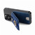 Magsafe Cross Vertical Card Bag Case For iPhone 15 / 14 / 13(Blue)