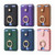 Magsafe Cross Vertical Card Bag Case For iPhone 15 / 14 / 13(Purple)