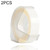 2 PCS CIDY 9mm 3D Embossed Manual Label Tape, Suitable Label Machine DYMO1610 / Motex1540 Sticker Printer(Transparent 3D-125)