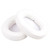 1 Pair Leather Sponge Protective Case for Steelseries Arctis 3 Pro  / Ice 5 / Ice 7 Headphone (White)