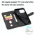 For iPhone 13 Pro Max Fashion Calf Texture Zipper Horizontal Flip Leather Case with Stand & Card Slots & Wallet Function (Black)