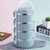 3-Layer 2.1L Stainless Steel Insulation Container Lunch Box Food Bento Box(Random Color Delivery)