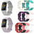 For Fitbit Charge 6 Solid Color Butterfly Buckle Silicone Watch Band, Size:S Size(Light Purple)