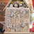 6pcs /Pack Snowflake Type Christmas Acrylic Transparent Pendants Christmas Tree Decorations