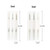 5 PCS Liquid Foundation Small Sample Refilling Pen Travel Portable Rotary Vacuum Refilling Bottle Specification Brush Type / 5ml