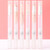 5 PCS Liquid Foundation Small Sample Refilling Pen Travel Portable Rotary Vacuum Refilling Bottle Specification Brush Type / 5ml