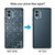 For Nokia X30 Original Battery Back Cover(Blue)