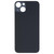 For iPhone 14 Plus Easy Replacement Big Camera Hole Glass Back Battery Cover(Black)