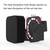 JV06T Set Top Box Bracket + Remote Control Protective Case Set for Apple TV(Black + Black)