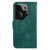 For Tecno Camon 20 Premier 5G Little Tiger Embossed Leather Phone Case(Green)
