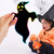 24 PCS / Set GG-24 Children Colorful Halloween Scratch Painting Set DIY Funny Ornaments Holiday Scratch Painting Paper