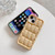 For iPhone 12 Pro 3D Grid Texture TPU Phone Case(Khaki)