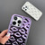 For iPhone 12 Cloud Texture Electroplated TPU Phone Case(Black)