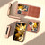 For OPPO Find N3 Flip Nano Plating Weave Plaid Texture PU Phone Case(Brown)