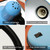 Vintage Iron LED Desk Lamp Push Button Switch Eye Protection Reading Led Light Table Lamps(Red)