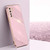 For OPPO A91 XINLI Straight 6D Plating Gold Edge TPU Shockproof Case(Cherry Purple)