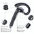 YYK-520 Single Rotatable Earhook Noise Cancelling Wireless Bluetooth Earphone, Specification: Simplified Version YYK-520 Single Rotatable Earhook Noise Cancelling Wireless Bluetooth Earphone, Specification: Simplified Version
