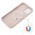 For iPhone 15 Plus Shockproof Silicone Magsafe Phone Case(Sand Pink)