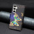 For Samsung Galaxy S23 FE 5G Colored Drawing Pattern Zipper Leather Phone Case(Big Butterfly)