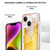 For iPhone 15 Electroplating Marble Dual-side IMD Phone Case(Draft Beer)