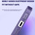 For iPhone 15 Eagle Eye CD Texture Lens Skin Feel Matte Phone Case(Matte White)