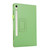 For Samsung Galaxy Tab S9 Litchi Texture Leather Tablet Case with Holder(Green)