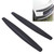 2 PCS Universal Car Body Carbon Fiber Bumper Guard Protector Sticker/Car Crash Bar Bumper Strips /Car Crash Strips/Anti-rub Strips/Anti-rub Bar(Black)