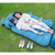 Universal Car Cartoon Travel Inflatable Mattress Air Bed Camping Back Seat Couch with Head Protector + Wide Side Baffle(Blue)