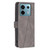 For Xiaomi Redmi Note 13 Pro Magnetic Buckle Rhombus Texture Leather Phone Case(Grey) For Xiaomi Redmi Note 13 Pro Magnetic Buckle Rhombus Texture Leather Phone Case(Grey)