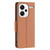 For Xiaomi Redmi Note 13 Pro+ Litchi Texture Pure Color Leather Phone Case(Brown)