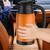 Car Heating Cup Electric Heating Cup Kettle(24V Warm Orange)