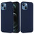 For iPhone 15 Plus Shockproof Silicone Magsafe Phone Case(Navy Blue)