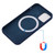 For iPhone 15 Plus Shockproof Silicone Magsafe Phone Case(Navy Blue)