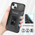 For iPhone 14 Plus Sliding Camshield Holder Phone Case(Black)