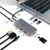Basix BL10V 10 in 1 USB-C / Type-C to RJ45 + VGA + HDMI + 3.5mm AUX + SD / TF Card Slot + PD USB-C / Type-C + USB 3.0 + 2 USB 2.0 Ports Docking Station HUB
