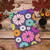 Painted Pattern TPU Horizontal Flip Leather Protective Case For Samsung Galaxy Tab A 9.7(Daisy)