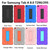 For Samsung Galaxy Tab A 8.0 (2019) / T290 Contrast Color Robot Shockproof Silicone + PC Protective Case with Holder(Red Black)