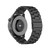 For Huawei Watch 3 / 3 Pro 22mm Three-beads Steel Watch Band(Black)