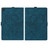For Samsung Galaxy Tab A 8.0 (2019) SM-T290 SM-T295 Love Butterfly Pattern Horizontal Flip Leather Case with Holder(Blue)