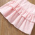 Girls Ruffled Camisole Denim Flared Pants Two-piece Suit (Color:Pink Size:110cm) Girls Ruffled Camisole Denim Flared Pants Two-piece Suit (Color:Pink Size:110cm)