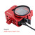 PULUZ Housing Shell CNC Aluminum Alloy Protective Cage with 52mm UV Lens for GoPro HERO(2018) /7 Black /6 /5(Red)
