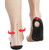 Flat Foot Orthopedic Insole Arch Collapse Support Pad Adult And Child Foot Valgus Orthosis L (Black)