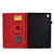 For Samsung Galaxy Tab A9+ Rhombus Embossed Leather Tablet Case(Red)