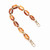 L203 Acrylic Resin Chain Phone Lanyard With Gasket, Model:L203-A2-JS-60cm