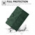 For Samsung Galaxy Tab A9 Rhombus Embossed Leather Tablet Case(Green)