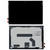 Original LCD Screen for Microsoft Surface Pro 7 Plus / Pro 7+ 1960 1961 with Digitizer Full AssemblyBlack)