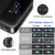 B20 2 in 1 Bluetooth 5.0 Audio Adapter Transmitter Receiver, Support Optical Fiber & AUX & LED Indicator